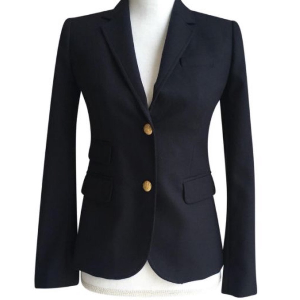 NWT J Crew Gold Button Blazer